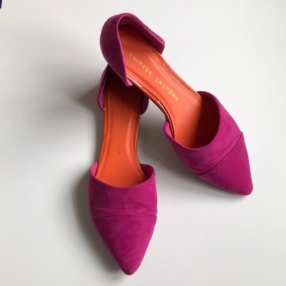 fuschia flats womens